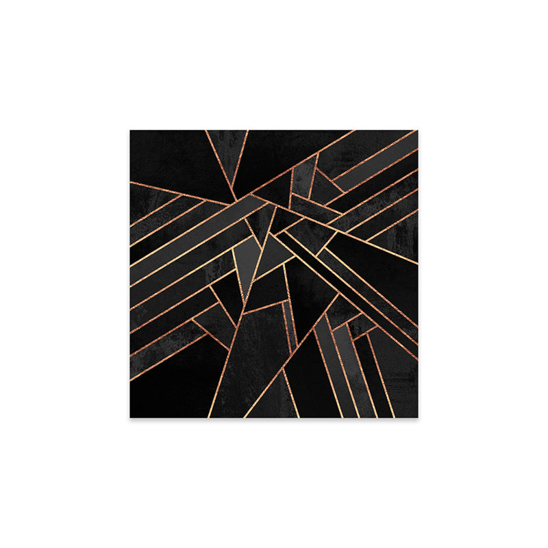 «Black Night» par Elisabeth Fredriksson - impression sans cadre, H 24 po x l 24 po x P 0,25 po