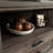 File Credenza With Adjustable Shelf, Brown Finish