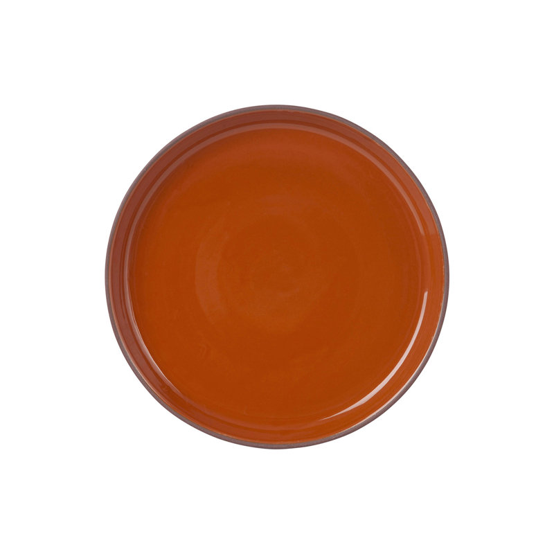 Maxwell & Williams deep sienna dinner plate, ceramic, terracotta, 26 x 2.5cm