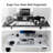 Electric Standing Desk with Drawers, Ergonomic Office Desk,  Featuring 2 Storage Drawers and 4-Preset Height Memory Buttons,Computer Desk Space Saving Corner Desk for Home Office.-314443483-288986902