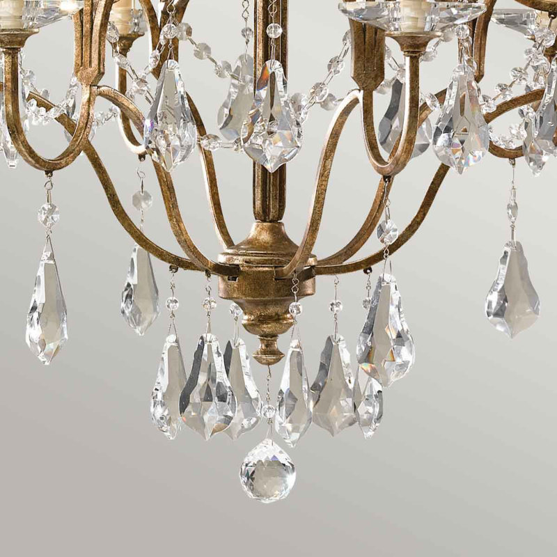 Carnanreagh 6 - Light Candle Style LED Chandelier