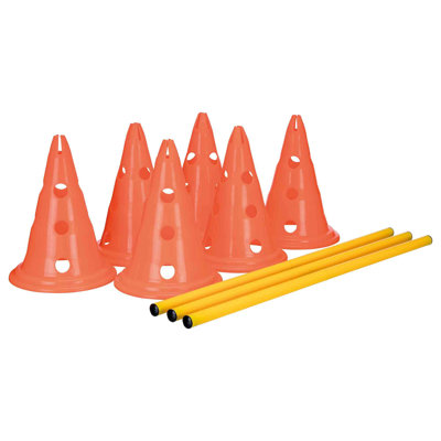 Ensemble pour chien  Dog Agility Hurdle Cone