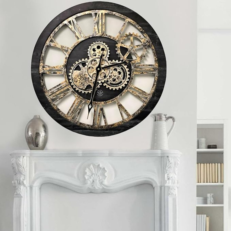Horloge murale The Vintage Gears