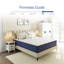 Matelas hybride en mousse viscoélastique gélifiée mi-ferme 12 po Pantela-632258431-658470285