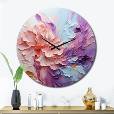 Whirling Dreamscape - Abstract Spirals Wall Clock
