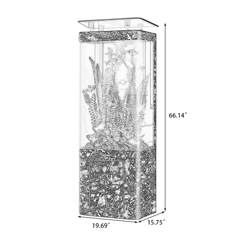 Aquarium 40-46 gallons, 19.69, Picture color