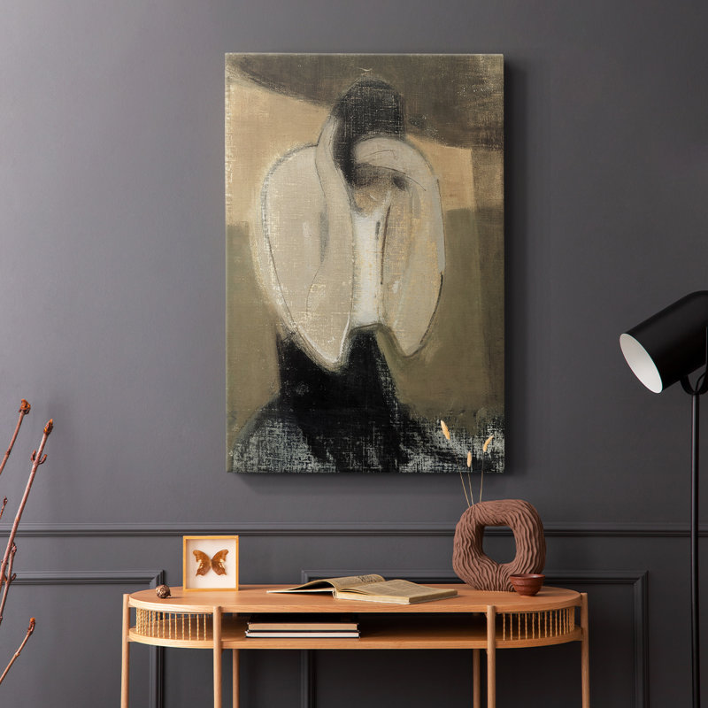 Impression de portrait rétro XLV III - galerie Cavas, H 60 po x l 40 po