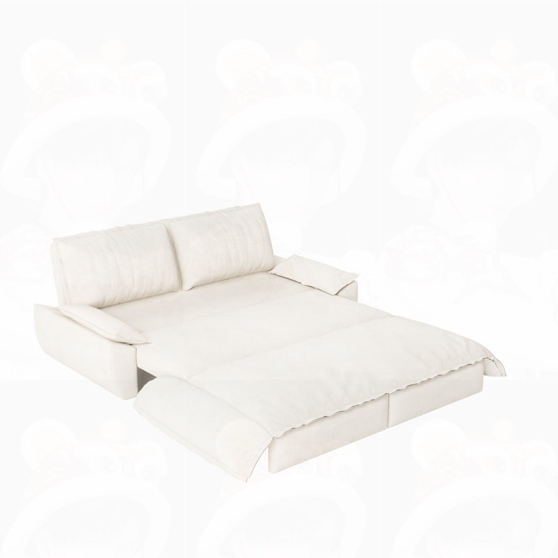 Canapé-lit convertible 3-en-1, Beige