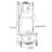 Solid Wood Veneer Hall Tree with Hooks-110399926