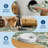 Machine Washable Rug Non-Slip Area Rug Durable Floor Carpet Easy-Cleaning Rug for Living Room Playroom Bedroom-538549653