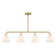 Hashimoto 4-Light Linear Chandelier 