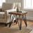 Solid Wood Top End Table