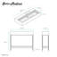 Ensemble de meuble-lavabo autoportant Pierre 40-61409549