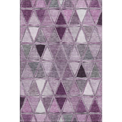 Premium Machine Washable Prisco Merlot Rug