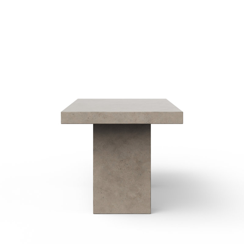 Mixx Elcor 82.75, Counter Table (36.25" Height), 70.75" L x 35.5" W, Dark Gray