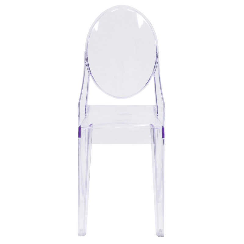 Donshay Indoor/Outdoor Transparent Ghost Side Chair