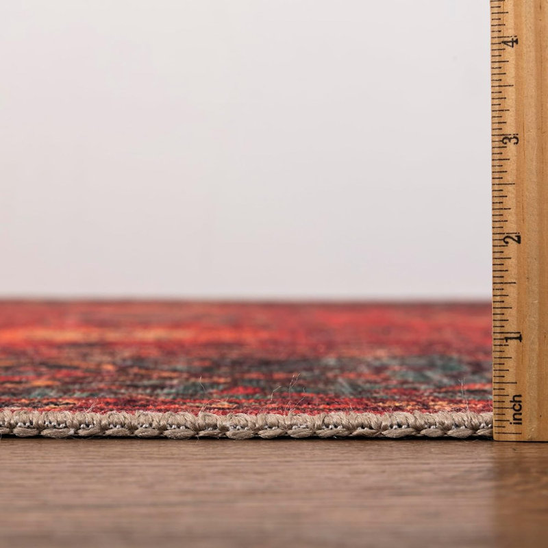 2X7 Rug - Machine Washable Runner Rug With Non-...