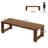 86.6 Inch Extra Long Dining Table For 6-8