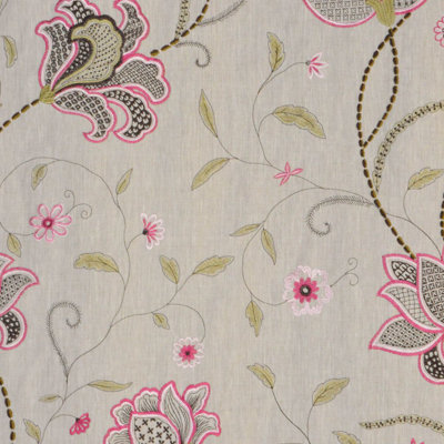 Luxe Floral Foliage Fabric