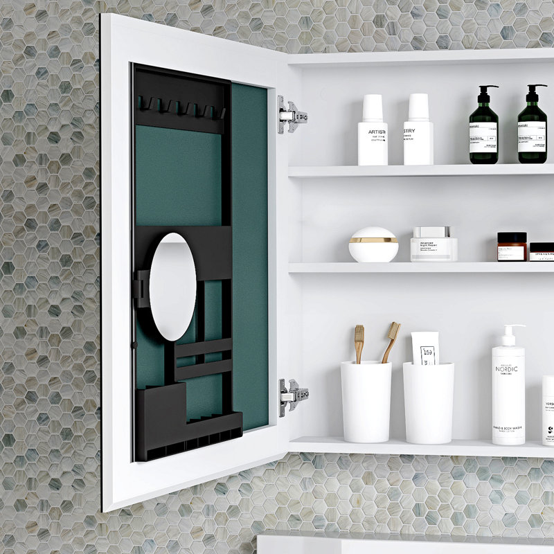 Armoire à pharmacie sans cadre Surface Mirror, Gauche
