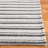 Martha Stewart Cotton Striped Rug in Charcoal/Gray-67508455