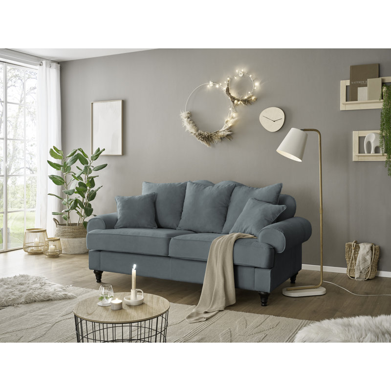 Swenja 3 Seater Sofa, Anthracite
