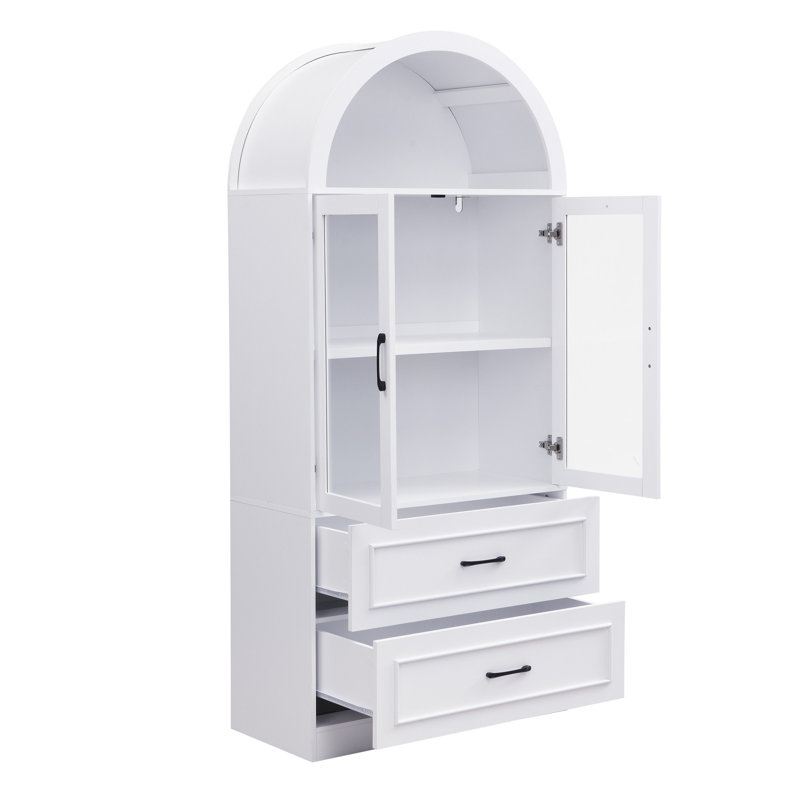 Kirree Kitchen Pantry, Blanc