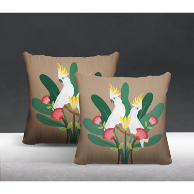 Outdoor Reversible Throw Pillow