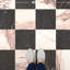 Reve Checker 11-3/4 in. x 11-3/4 in. Porcelain Floor and Wall Tile-1103989959