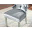 Chaise à oreilles rembourrée en flanelle 2 pièces Classic Classic