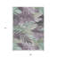 Tapis lavable et lilas d'intérieur 9 pi x 12 pi lavande et lilas