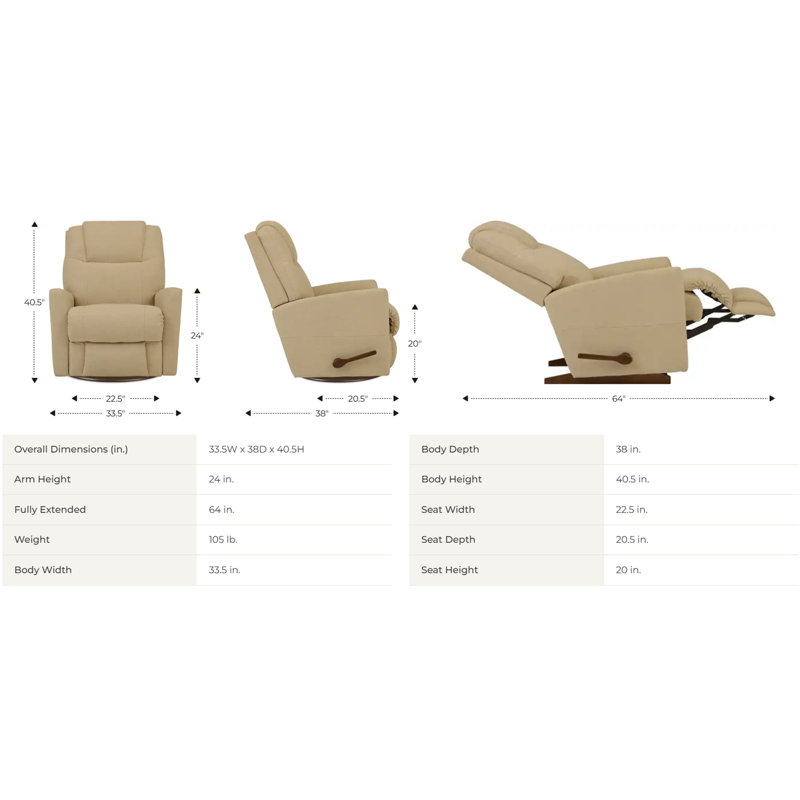 Sparrow Gliding Recliner