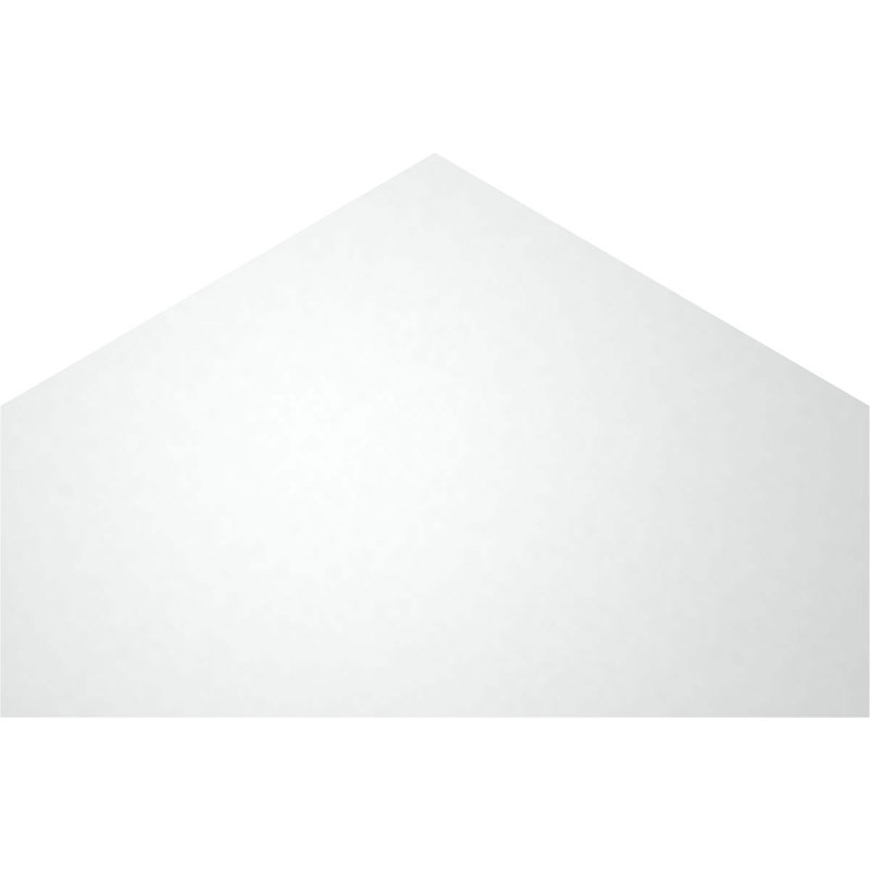 Peaked Surface Mount Signature Urethane Non-Functional Gable Vent 7/12 Pitch Primed Tan, 26" H x 40" W x 1" D