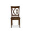Ensemble de 2 chaises de salle à manger Clarksville, ensemble de 2 chaises en bois à dossier croisé espresso-1244925761-1255900256