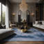 Tapis gris soyeux et moelleux-1699747436