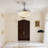 42'' Derice 4-Blade LED Crystal Chandelier Ceiling Fan with Remote Control and Light Kit Included
