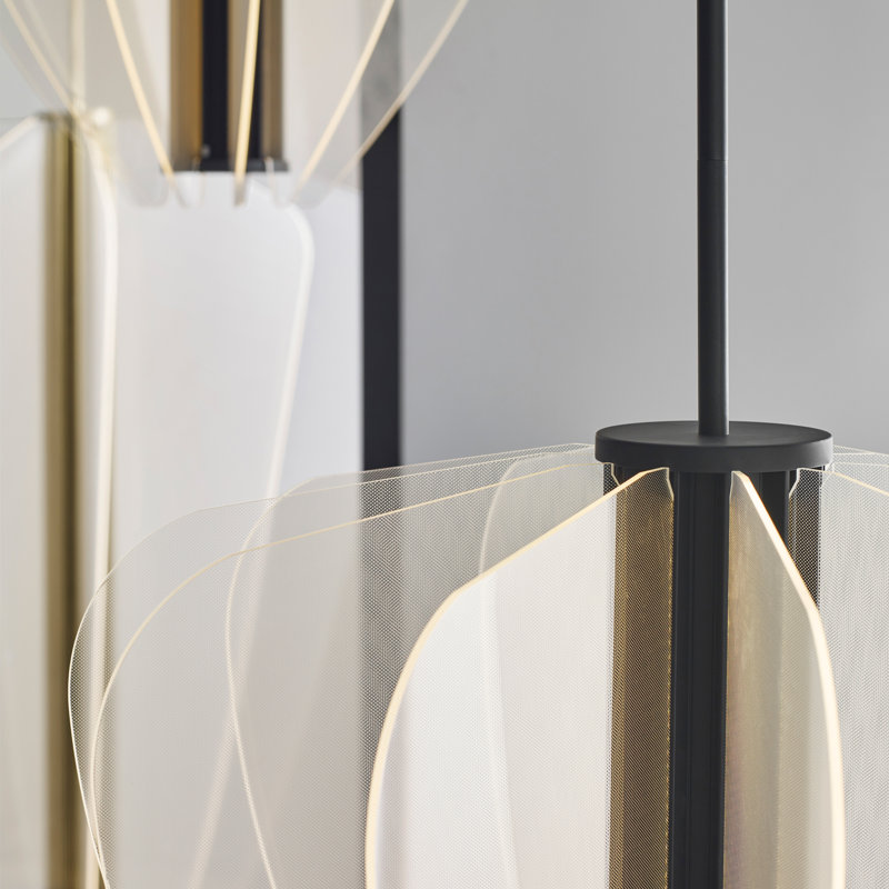 Nyra 28 Chandelier, Nightshade Black