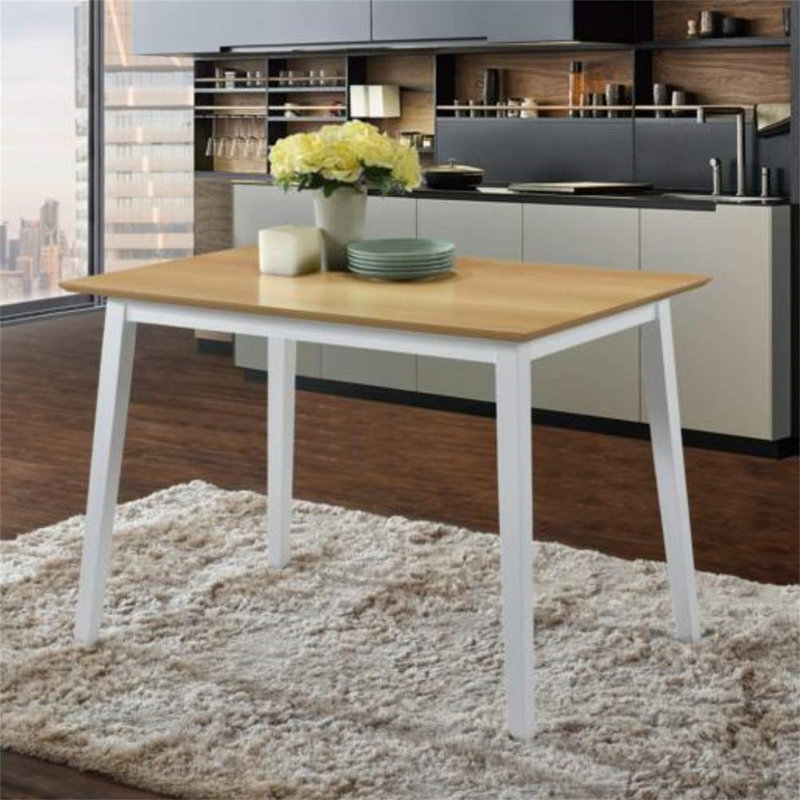 Borde Dining Table, H75 x L105 x W63cm, White