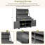 Garden Potting Bench Table With 2 Drawers, 2 Cabinets, And Storage Shelves-31182205