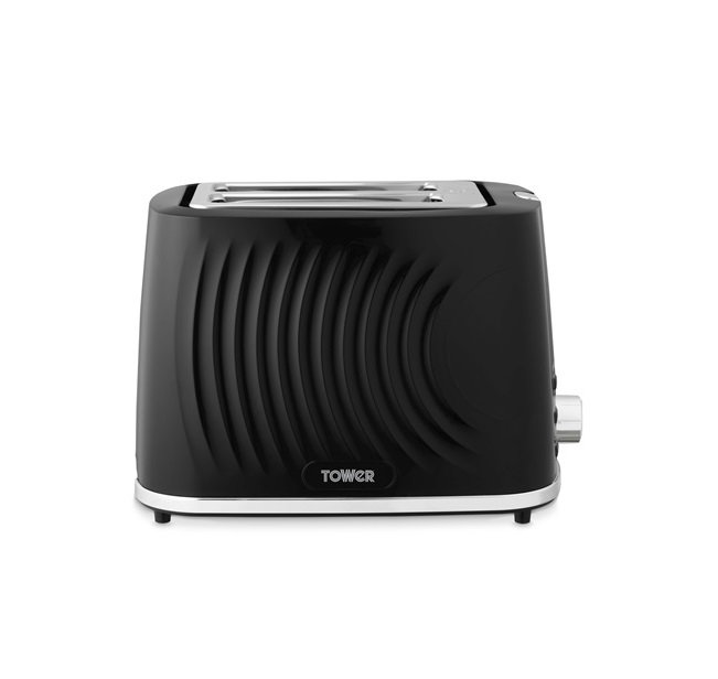 Tower Sonar 2-Slice Toaster with 7 Browning Levels, Defrost, Reheat & Cancel Settings, Removable Crumb Tray, 900W - Image 4