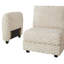 Canapé modulaire en velours côtelé avec rangement Nicollette-129515809