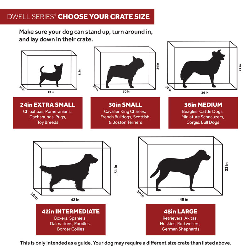 Extra Large Bronze Metal Dog Crate with Sliding Door