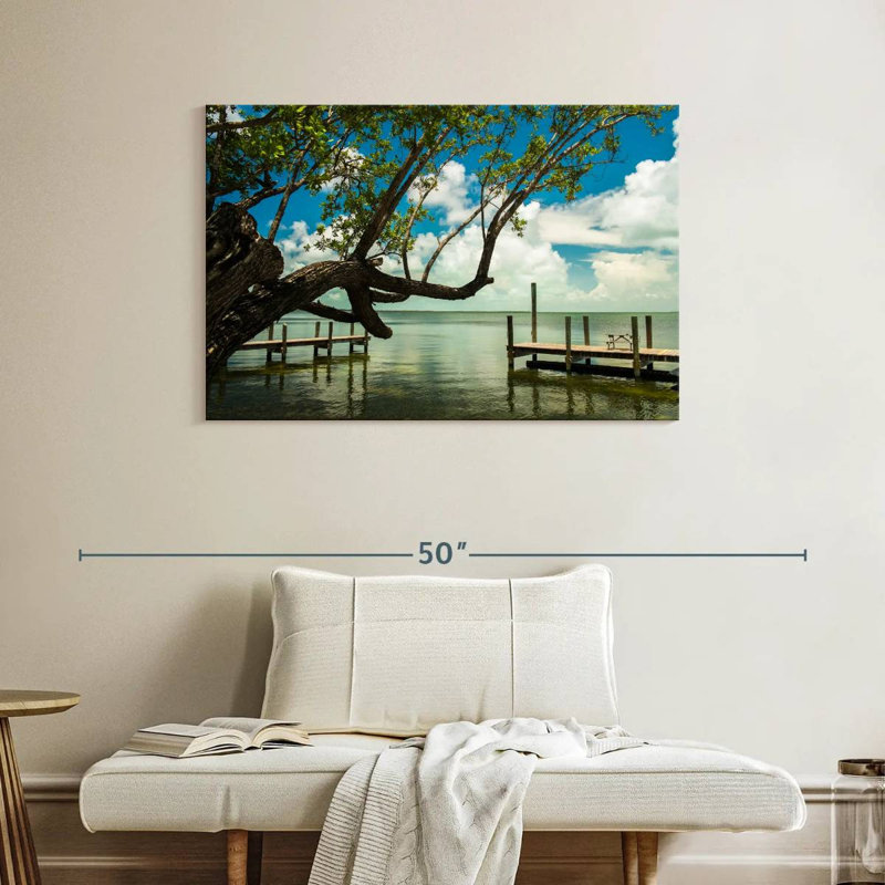 Mehar Key West Dock, 26" H x 39" W