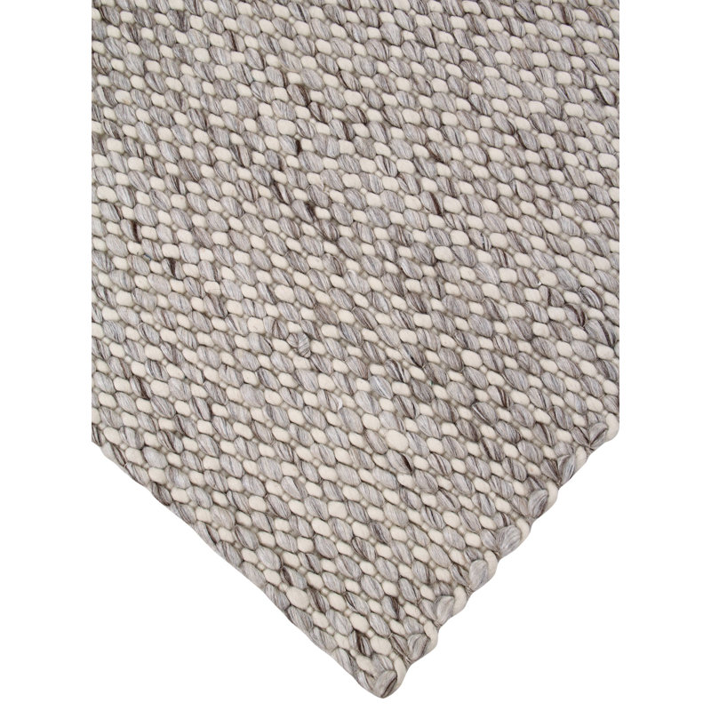 Advait Solid Colour Hand Woven 30cm X 150cm Area Rug