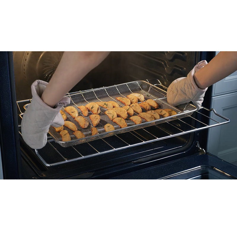 Samsung Stainless Steel Air Fry Tray Accessory for 30” Ranges