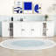 Grand lit escamotable avec tablettes, armoires et amp; Ports USB - Aucun sommier requis, robuste et amp; Peu encombrant