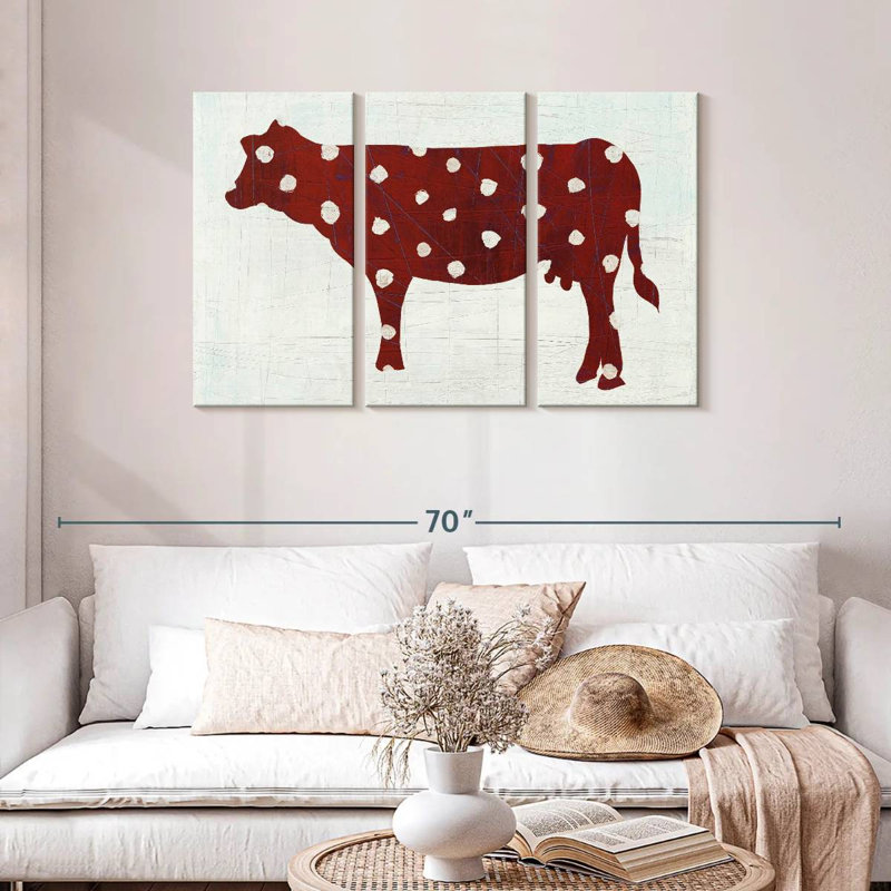 Brampt Modern Americana Farm I, H 28 po x l 45 po
