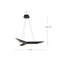Luminaire suspendu à DEL 31 po Tachi-103256070