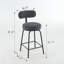 Chaises de salle à manger modernes pivotantes