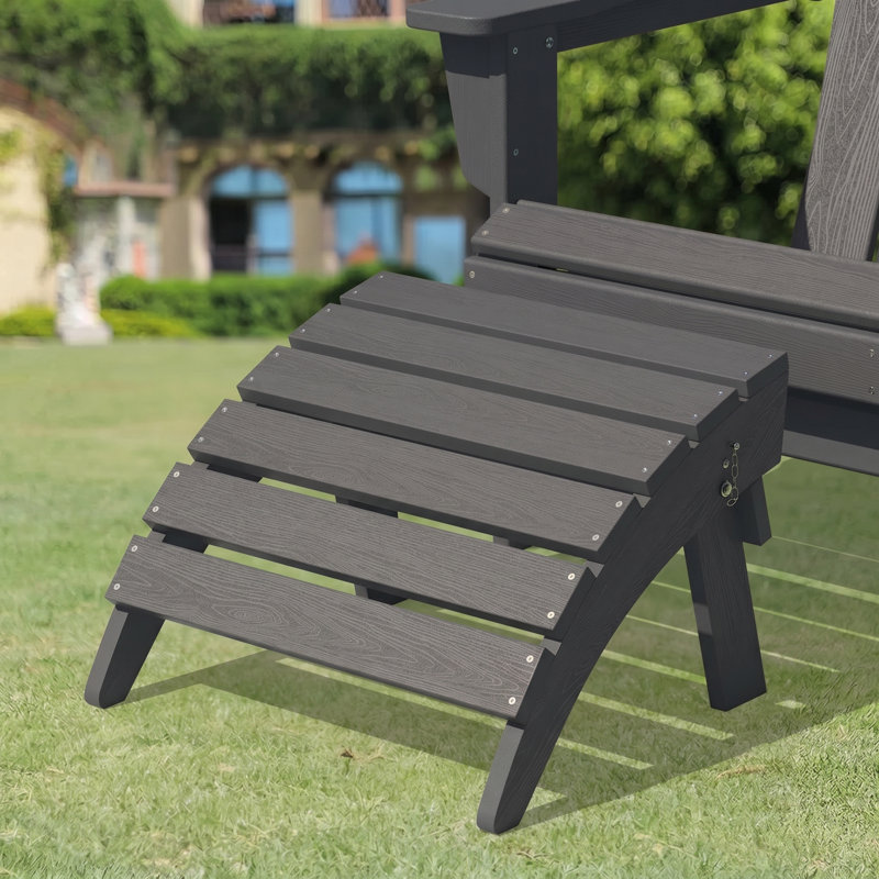 Repose-pieds Wolir Classic Adirondack, Orange